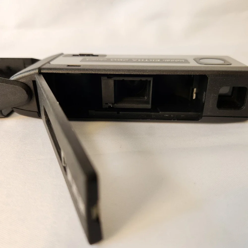 Vintage Kodak Ektra 200 110mm Film Pocket Camera Germany Retro 1980s Tech Style